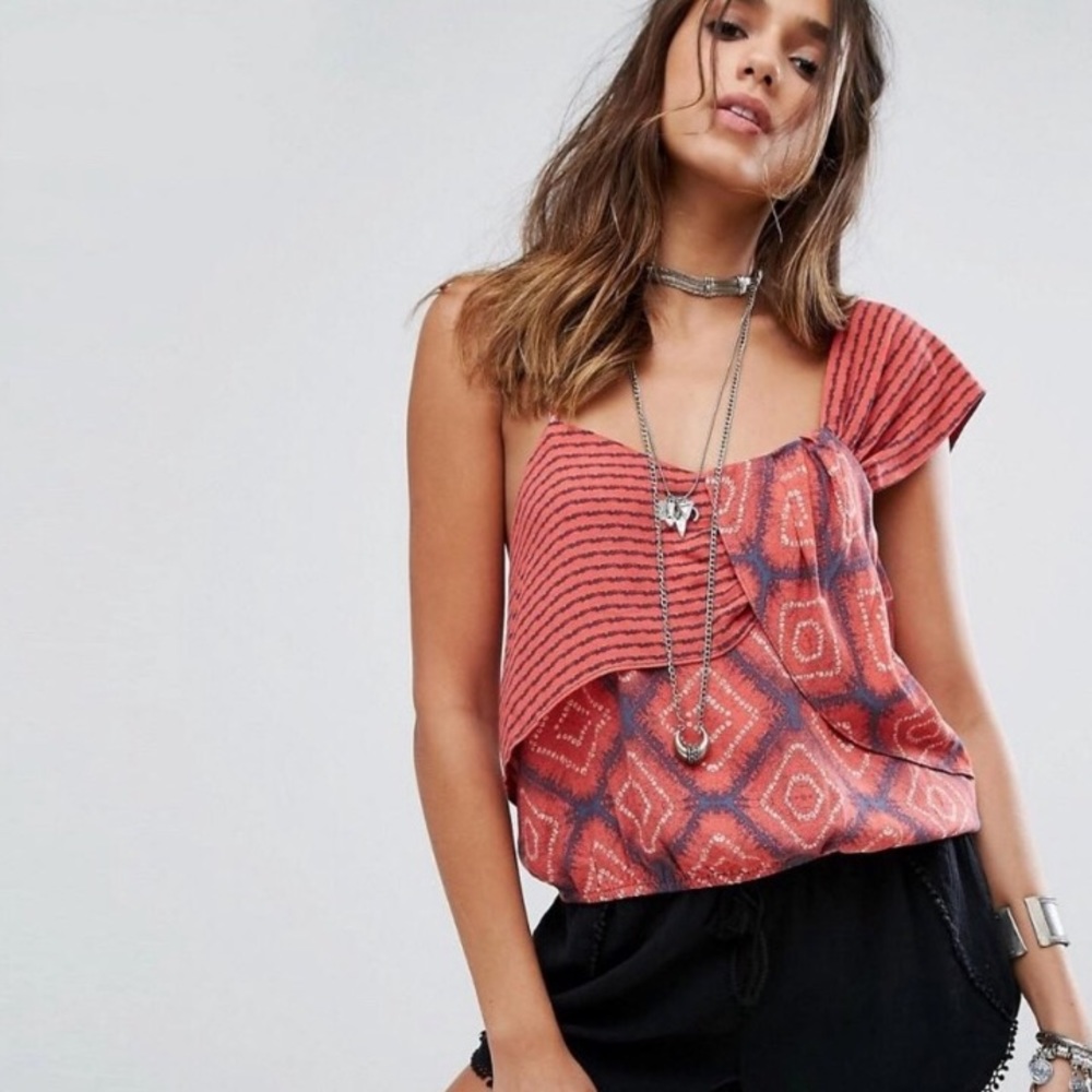 Free People “Call on Me” Top- NWOT